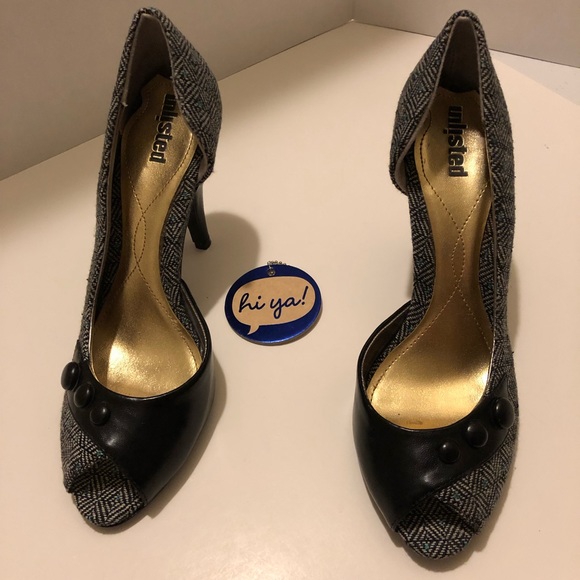 📦 UNLISTED gorgeous open toe pumps. NWOT - Picture 5 of 6